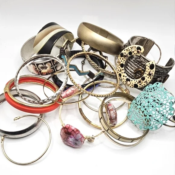 Jewellery cuffs and sale bangles